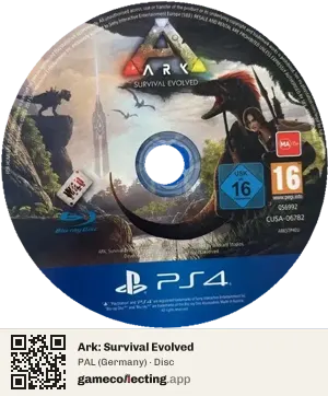 Ark: Survival Evolved PlayStation 4, PAL disc