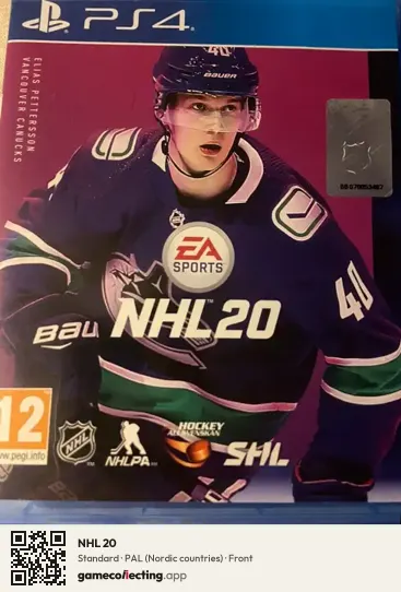 NHL 20 PlayStation 4, Nordic countries box front