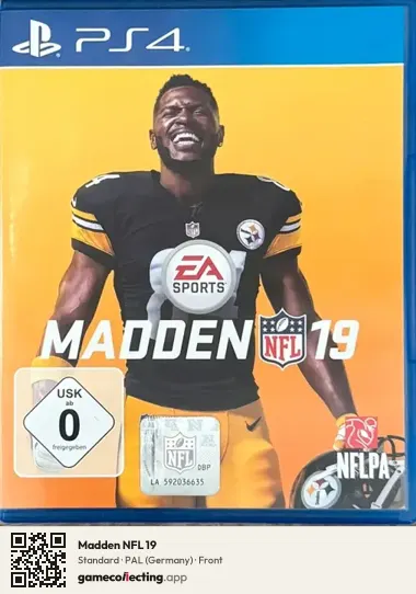 Madden NFL 19 PlayStation 4, Germany box front