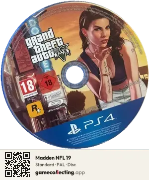 Madden NFL 19 PlayStation 4, PAL disc