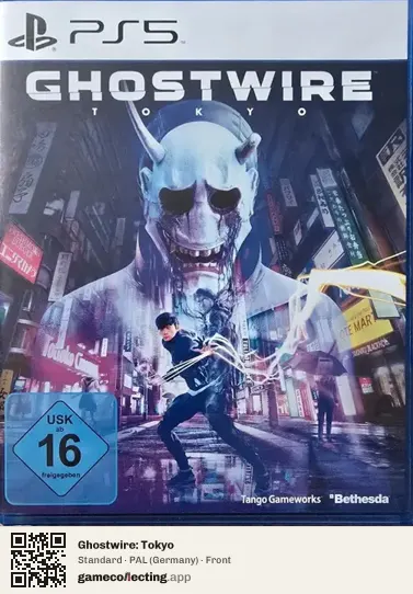 Ghostwire: Tokyo PlayStation 5, Germany box front