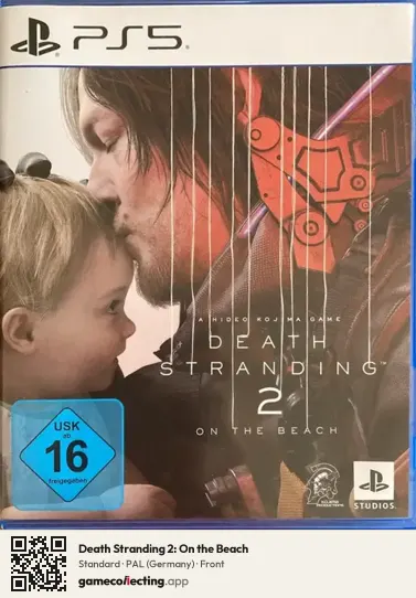 Death Stranding 2: On the Beach PlayStation 5, Germany box front