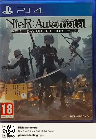 NieR: Automata PlayStation 4, Italy box front