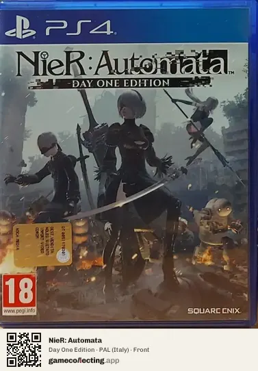 NieR: Automata PlayStation 4, Italy box front