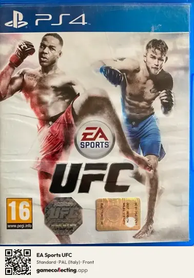 EA Sports UFC PlayStation 4, Italy box front