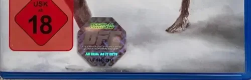 EA Sports UFC, the USK square on its front