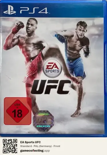 EA Sports UFC PlayStation 4, Germany box front