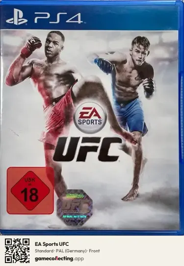 EA Sports UFC PlayStation 4, Germany box front