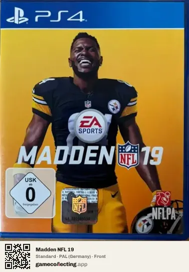 Madden NFL 19 PlayStation 4, Germany box front