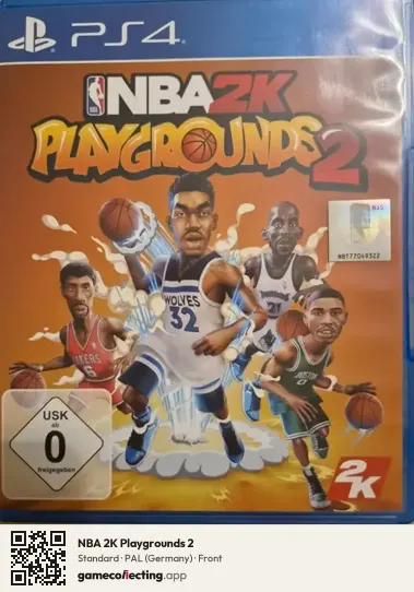 NBA 2K Playgrounds 2 PlayStation 4, Germany box front