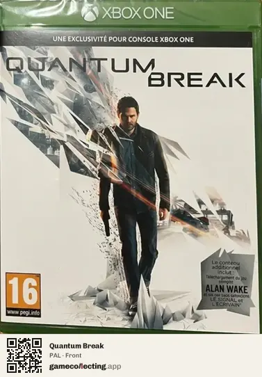 Quantum Break Xbox One, PAL box front