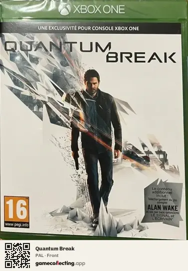 Quantum Break Xbox One, PAL box front