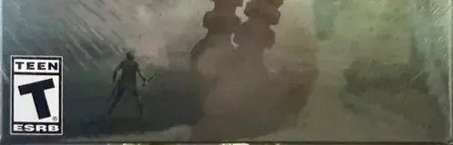 Shadow of the Colossus, the ESRB box on its front