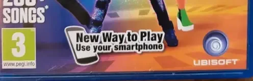 Just Dance 2017, the USK square on its front