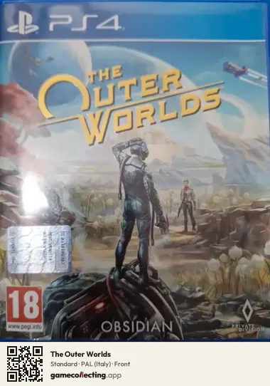 The Outer Worlds PlayStation 4, Italy box front