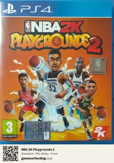 NBA 2K Playgrounds 2 PlayStation 4, Italy box front