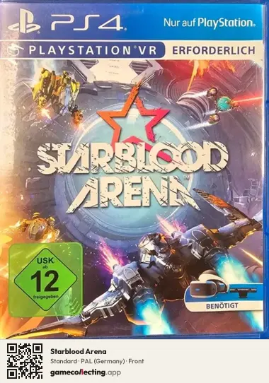 Starblood Arena PlayStation 4, Germany box front