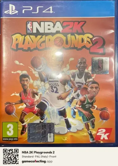 NBA 2K Playgrounds 2 PlayStation 4, Italy box front