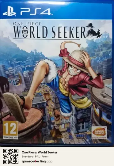 One Piece: World Seeker PlayStation 4, PAL box front