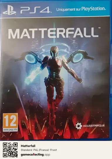Matterfall PlayStation 4, France box front