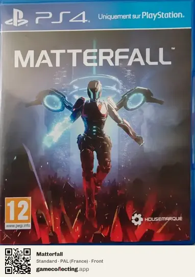 Matterfall PlayStation 4, France box front