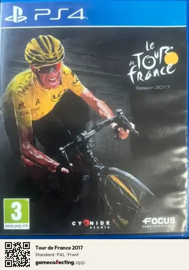 Tour de France 2017 PlayStation 4, PAL box front