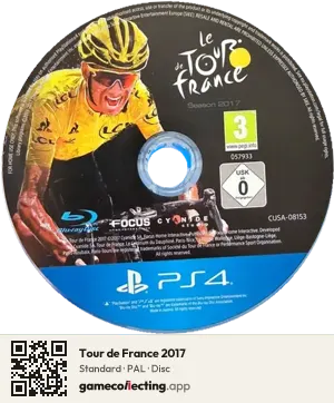 Tour de France 2017 PlayStation 4, PAL disc