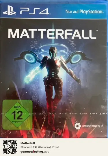 Matterfall PlayStation 4, Germany box front