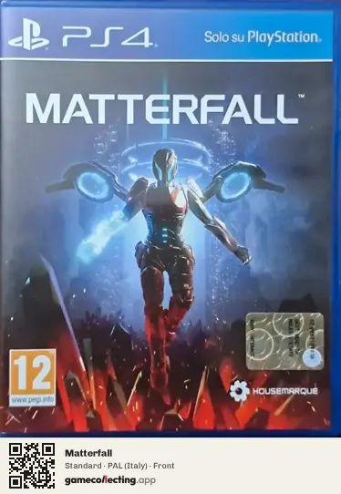 Matterfall PlayStation 4, Italy box front