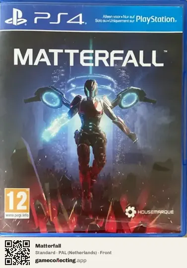 Matterfall PlayStation 4, Netherlands box front