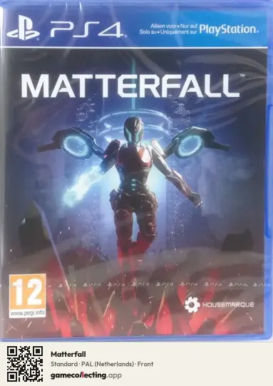 Matterfall PlayStation 4, Netherlands box front
