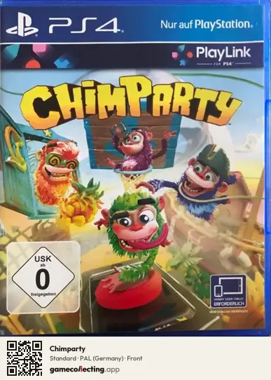 Chimparty PlayStation 4, Germany box front