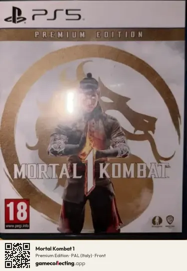 Mortal Kombat 1 PlayStation 5, Italy box front