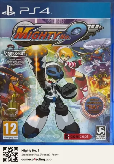 Mighty No. 9 PlayStation 4, France box front