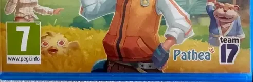 My Time at Portia, the PEGI square on its front