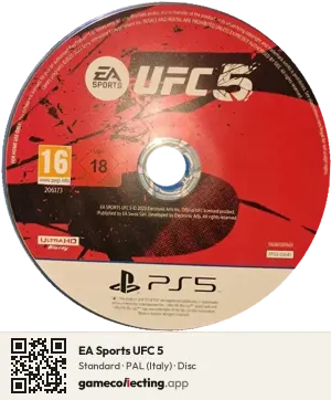 EA Sports UFC 5 PlayStation 5, PAL disc