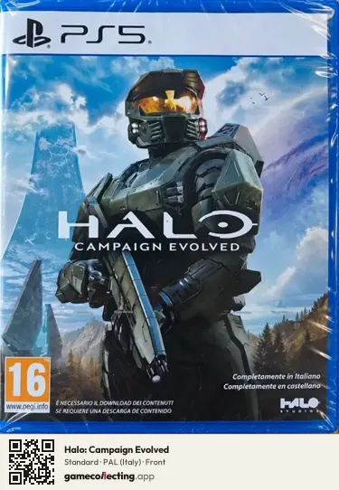Halo: Campaign Evolved PlayStation 5, Italy box front