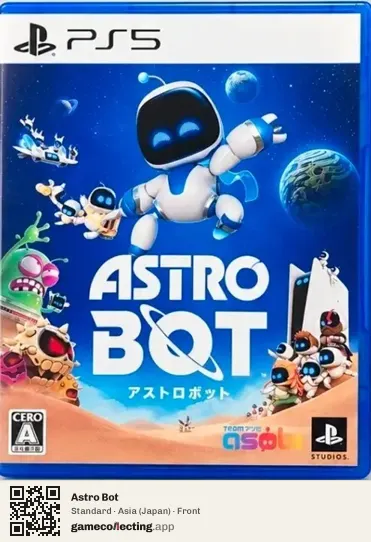 Astro Bot PlayStation 5, Asia box front