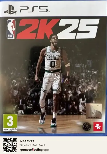 NBA 2K25 PlayStation 5, PAL box front
