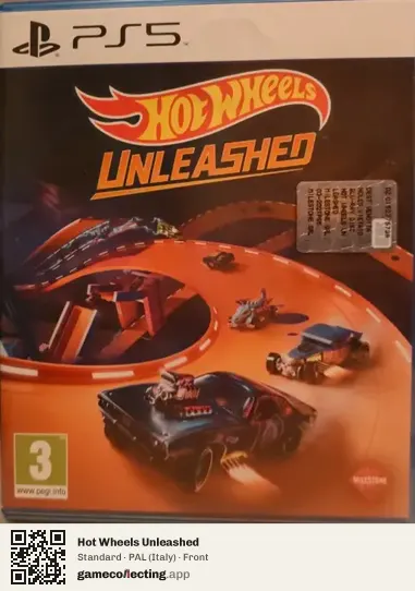 Hot Wheels Unleashed PlayStation 5, Italy box front
