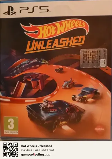 Hot Wheels Unleashed PlayStation 5, Italy box front