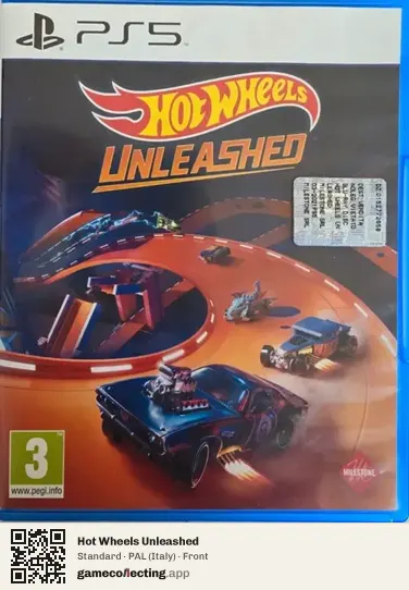 Hot Wheels Unleashed PlayStation 5, Italy box front