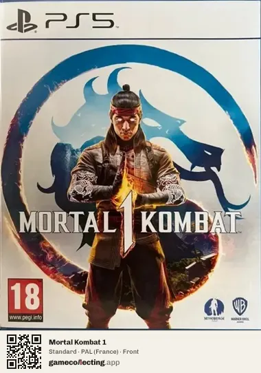 Mortal Kombat 1 PlayStation 5, France box front