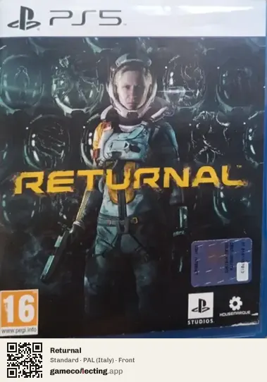 Returnal PlayStation 5, Italy box front