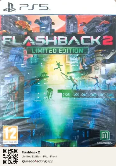 Flashback 2 PlayStation 5, PAL box front