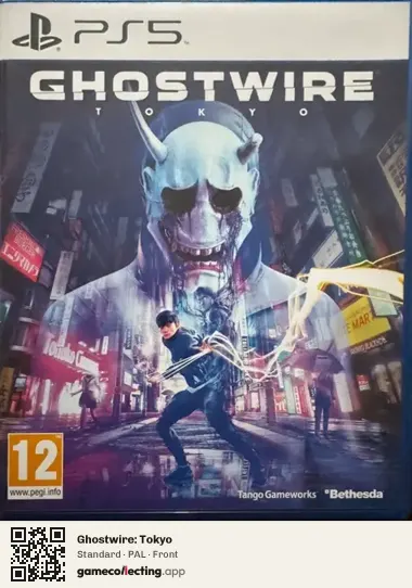 Ghostwire: Tokyo PlayStation 5, PAL box front