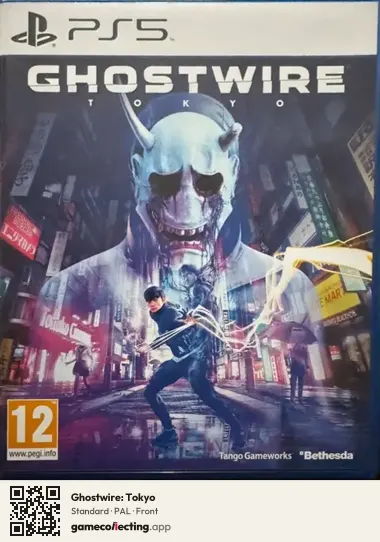 Ghostwire: Tokyo PlayStation 5, PAL box front