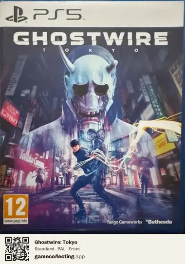 Ghostwire: Tokyo PlayStation 5, PAL box front