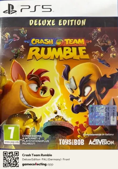 Crash Team Rumble PlayStation 5, Germany box front
