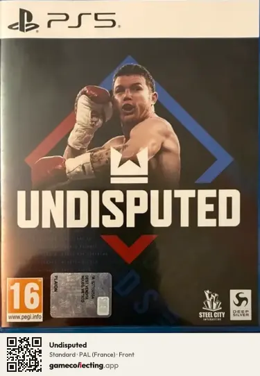 Undisputed PlayStation 5, France box front